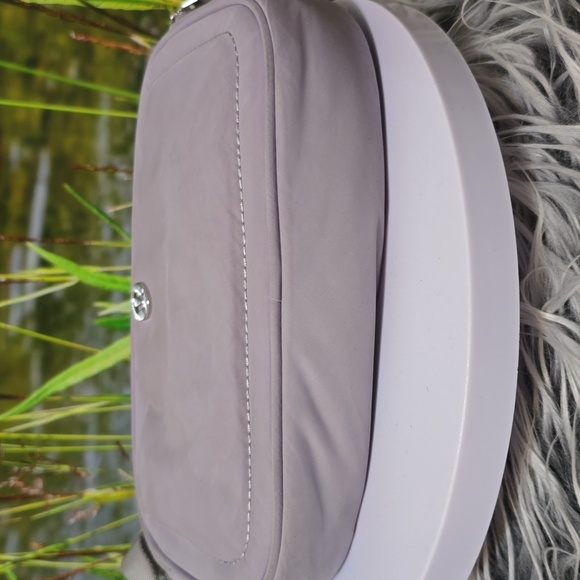 Lululemon Gray Crossbody Bag Adjustable Strap Compact Everyday Athleisure - Picture 8 of 13